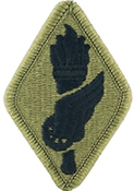 US Army Transportation Center and School OCP Scorpion Shoulder Patch With Velcro